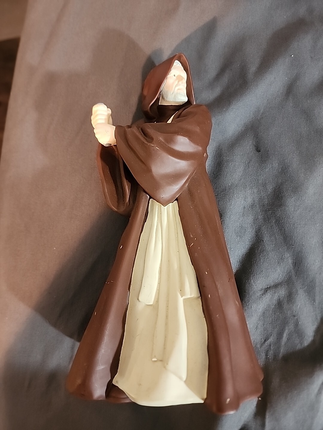 STAR WARS OBI-WAN KENOBI 10” Figure, Applause 1997 Missing Lightsaber See Photos