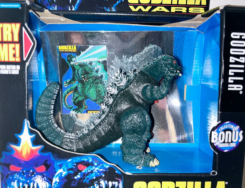 1995 Trendmasters Godzilla Wars Godzilla MIB. Destroy All Monsters!