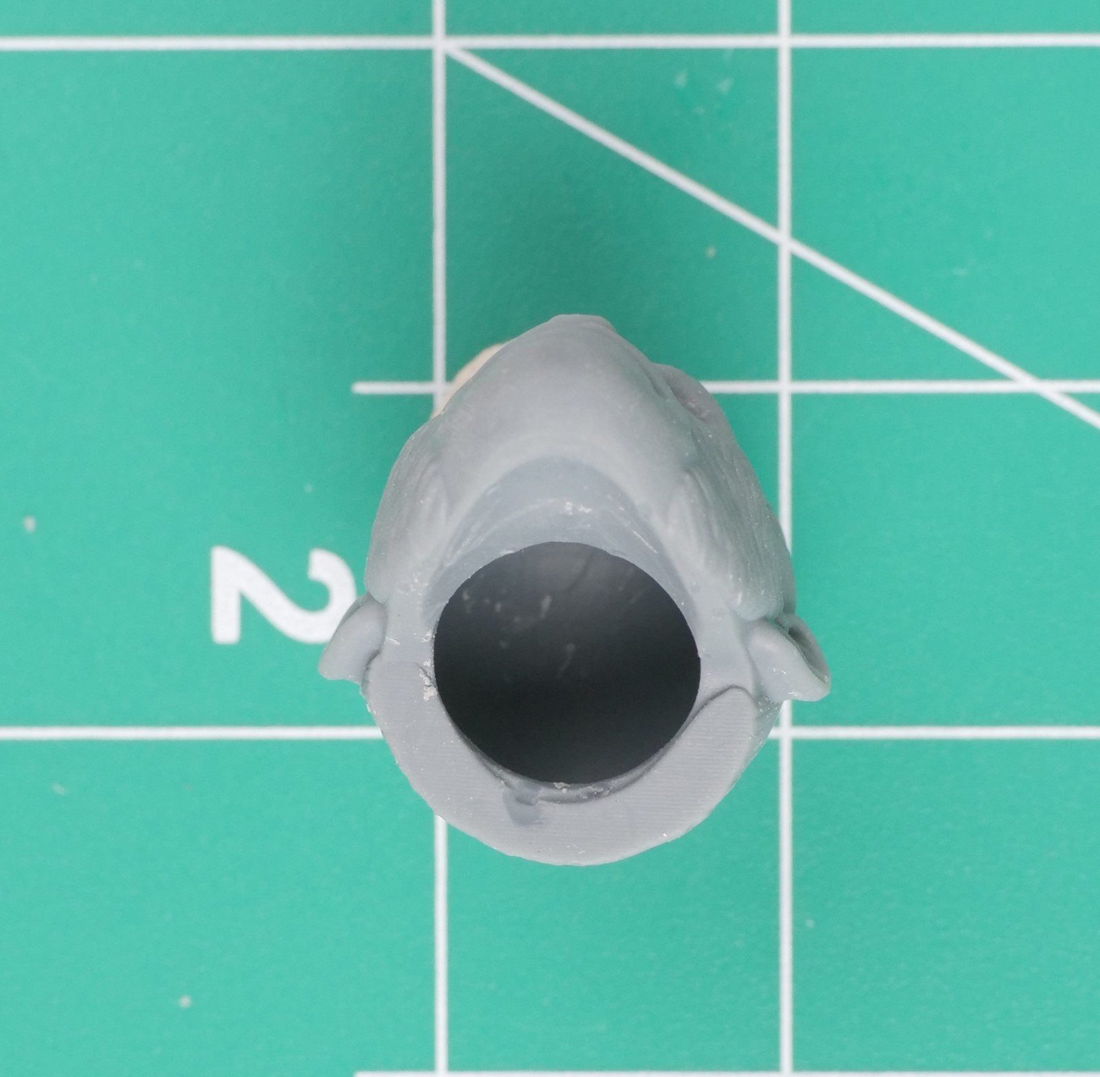 Futuristic Sci-Fi Cyberpunk Ape Head B 6&Prime; (1:12) Custom 3D Resin Print