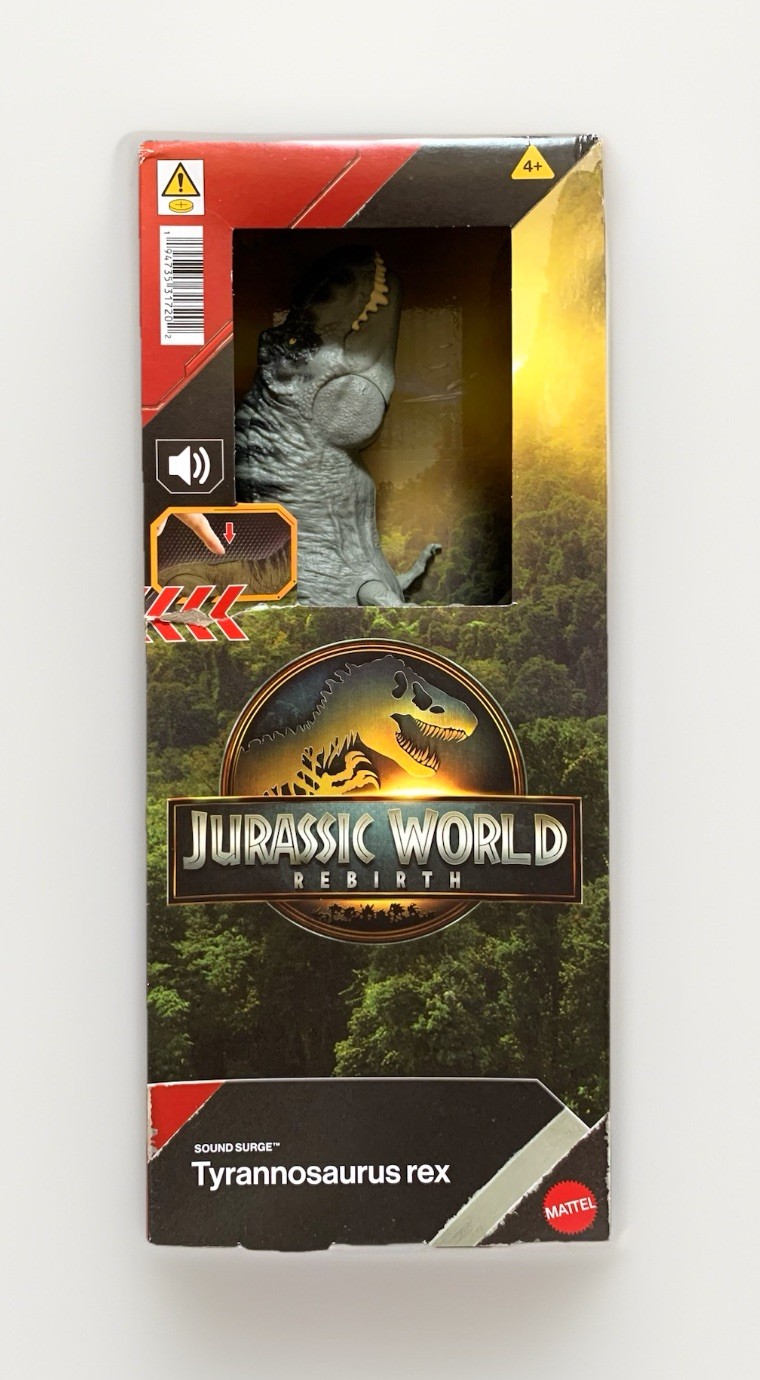 NEW Mattel Jurassic World T-Rex Sound Surge 12in Dinosaur Action Toy Figure