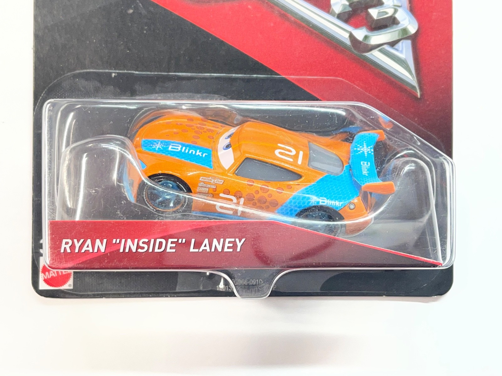 DISNEY PIXAR CARS 3 RYAN « INSIDE » LANEY