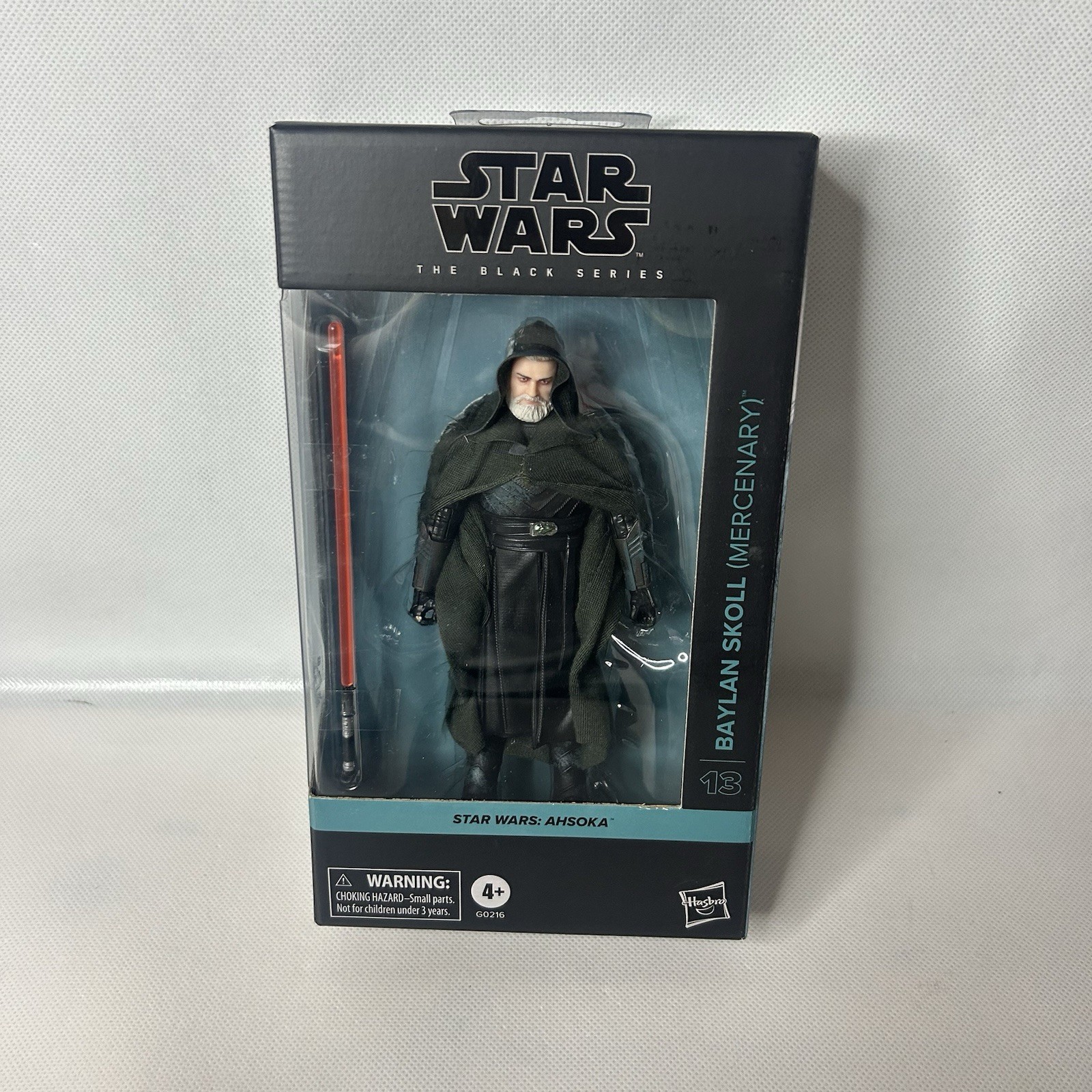 BAYLAN SKOLL (MERCENARY) Hasbro Star Wars Black Series Ahsoka 6&Prime; Action Figure