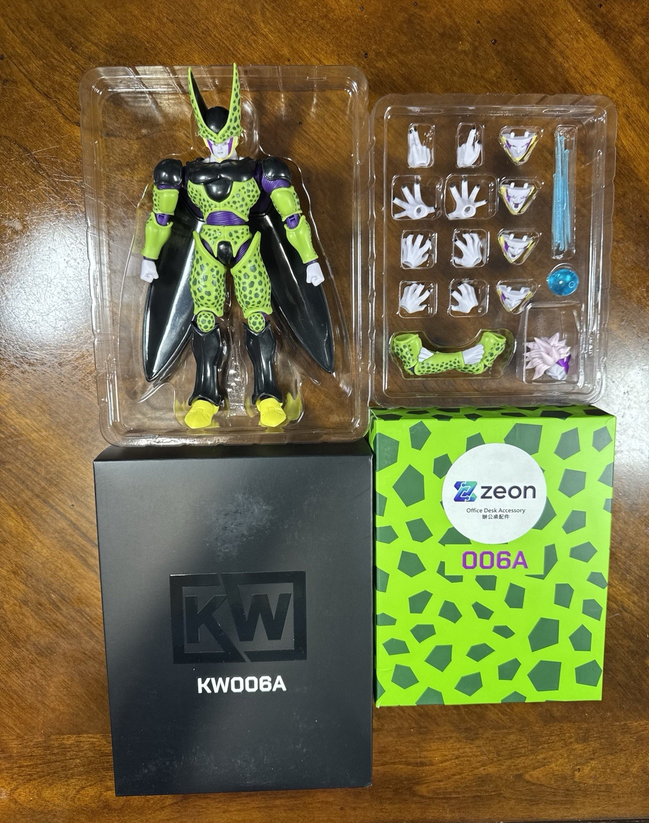 SH Figuarts Dragon Ball Z KW Studios Perfect Cell Anime Ver. KW006A *NEW*