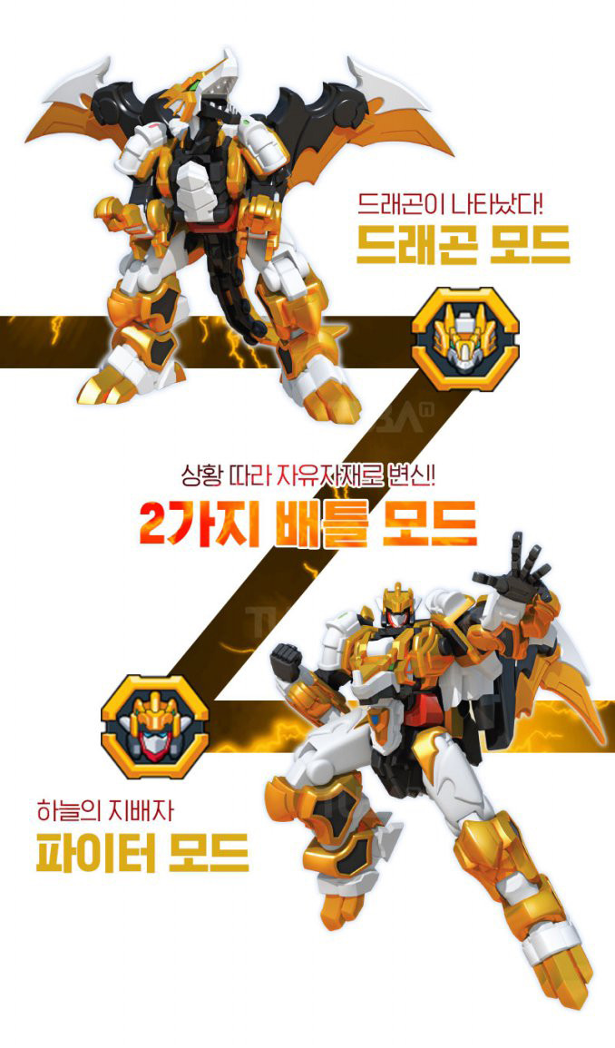 Dino Core EVOLUTION 2 MEGA D-FIGHTER DRAGON Transforming Robot Dinosaurs 2018