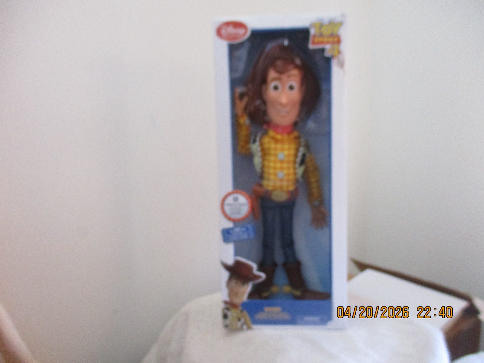 DISNEY TOY STORY 4, TALKING WOODY, 12 PHRASES, 15 »