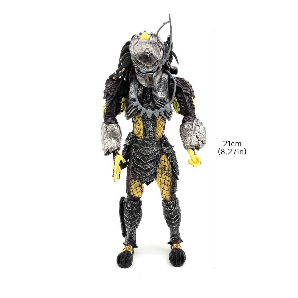Predator Jungle Hunter Masked Figure Celtic Predator Toys Display Model Statue