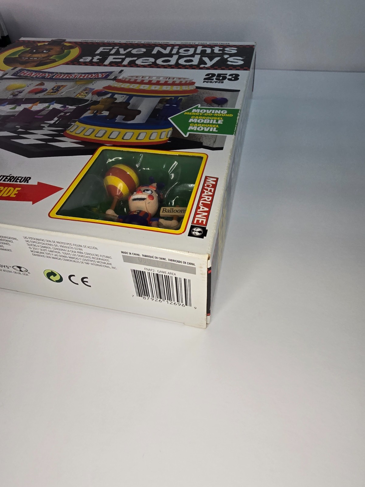 MCFARLANE Five Nights At Freddy&rsquo;s Construction Set #12696 GAME AREA complete