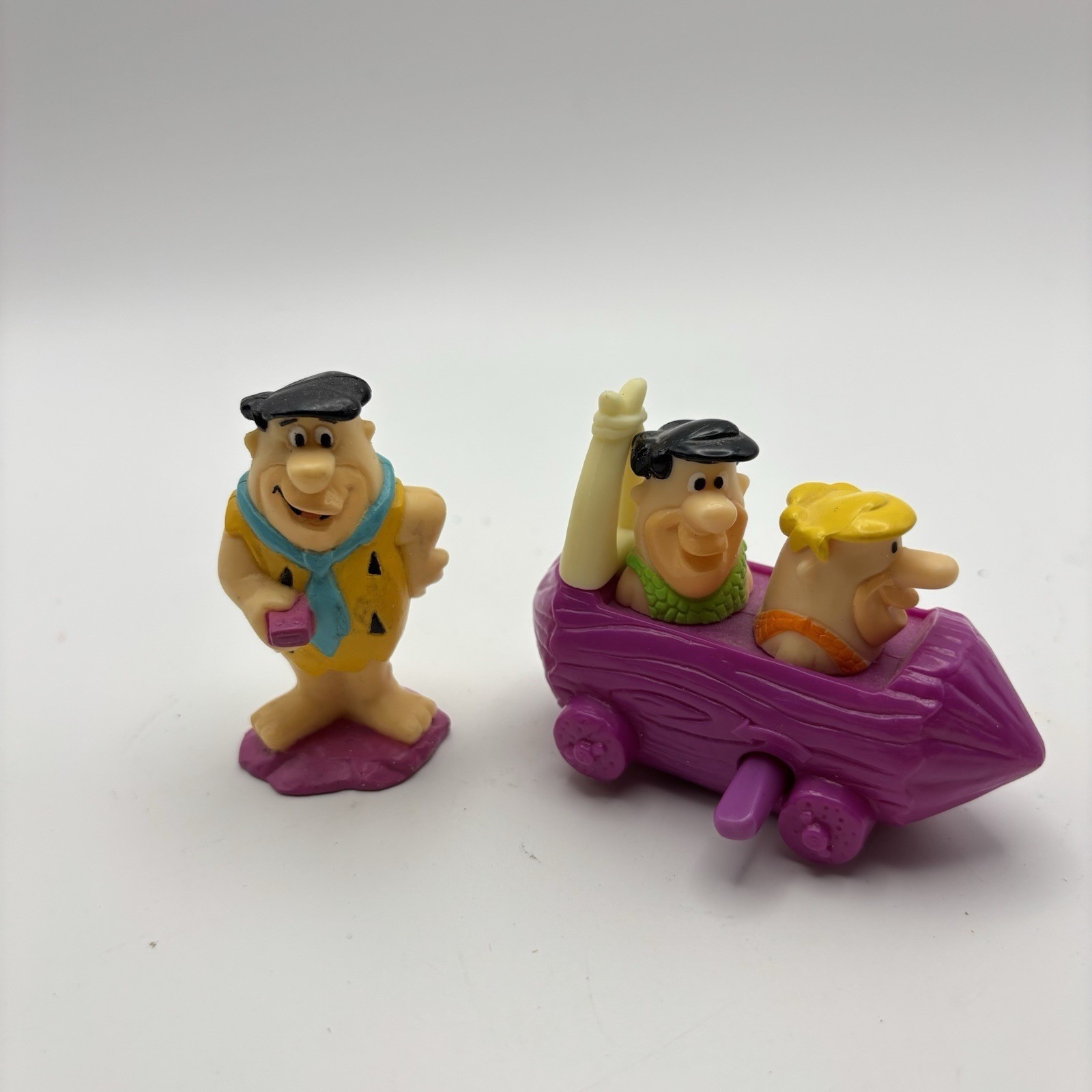 2000 Fred & Barney Car 3&Prime; Burger King & Fred Hardees Action Figure CollectionToy