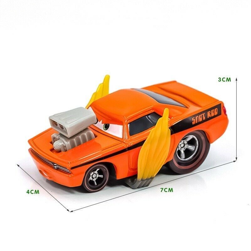 New Disney Pixar Cars Lightning McQueen Chick Hick 1:55 Diecast Model Car Gift