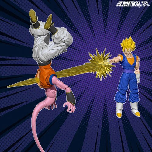 Demoniacal Fit Dragon Ball Trump Card Vegito 2.0 6&Prime; Action Figure 1:12 Official