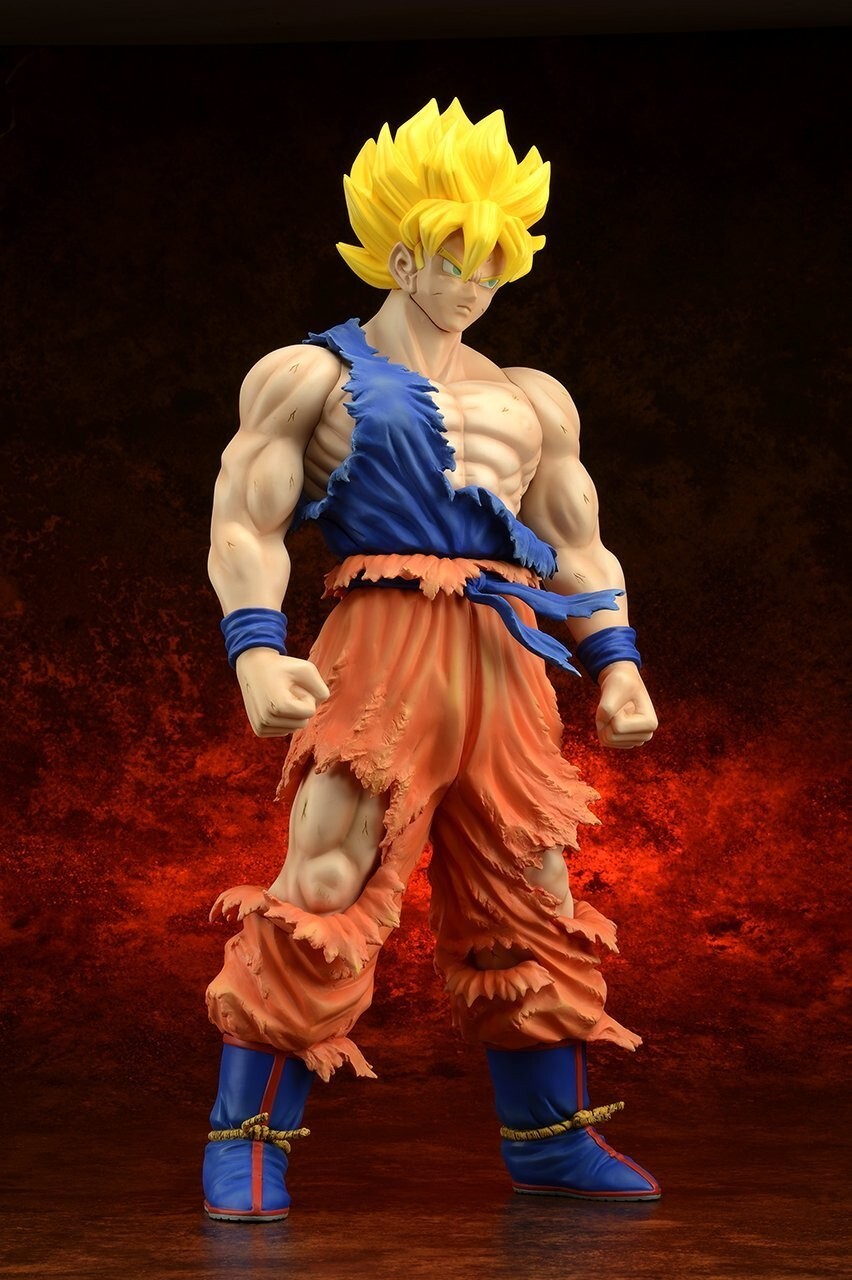 ・Gigantic Series Dragon Ball Super Son Goku damage ver. X-plus JAPAN 18inch 46cm