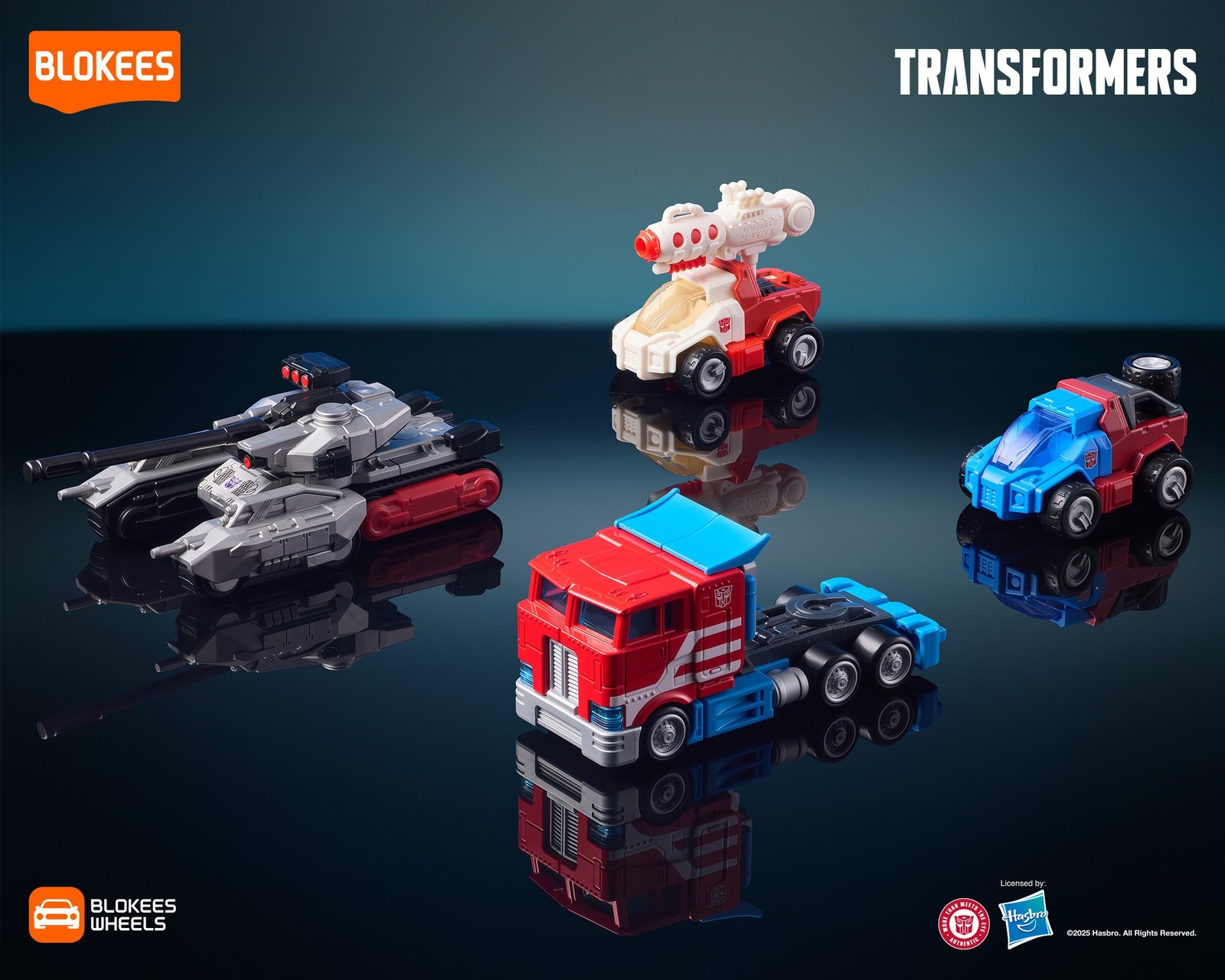 Transformers Optimus Prime 1/64 Car Model Blind Box Blokees C01 Special 1