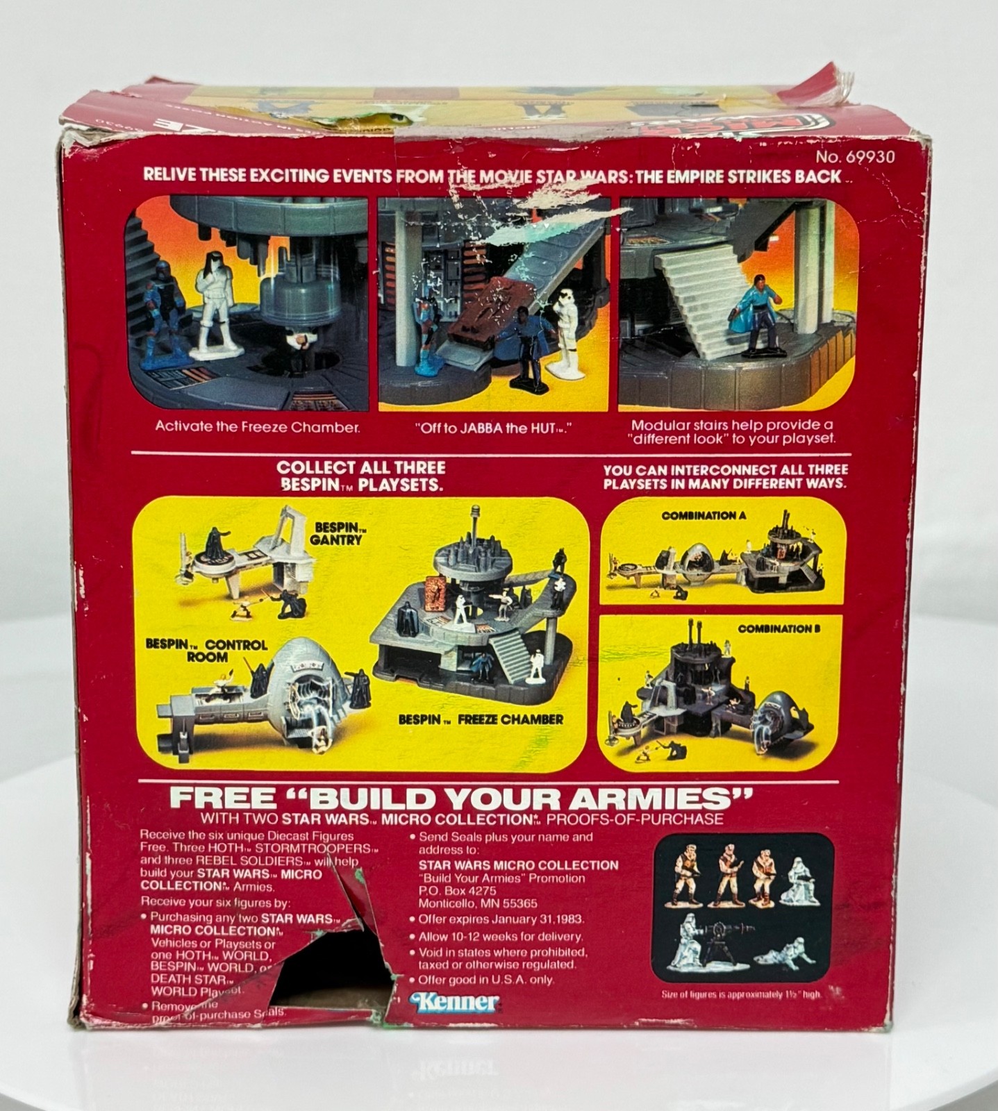 Star Wars Micro Collection – Bespin Carbonite Freeze Chamber Playset – EMPTY BOX