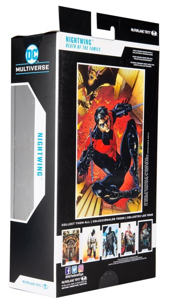 McFarlane DC Multiverse Nightwing Joker Death Of The Family 7 Inch Action Figure