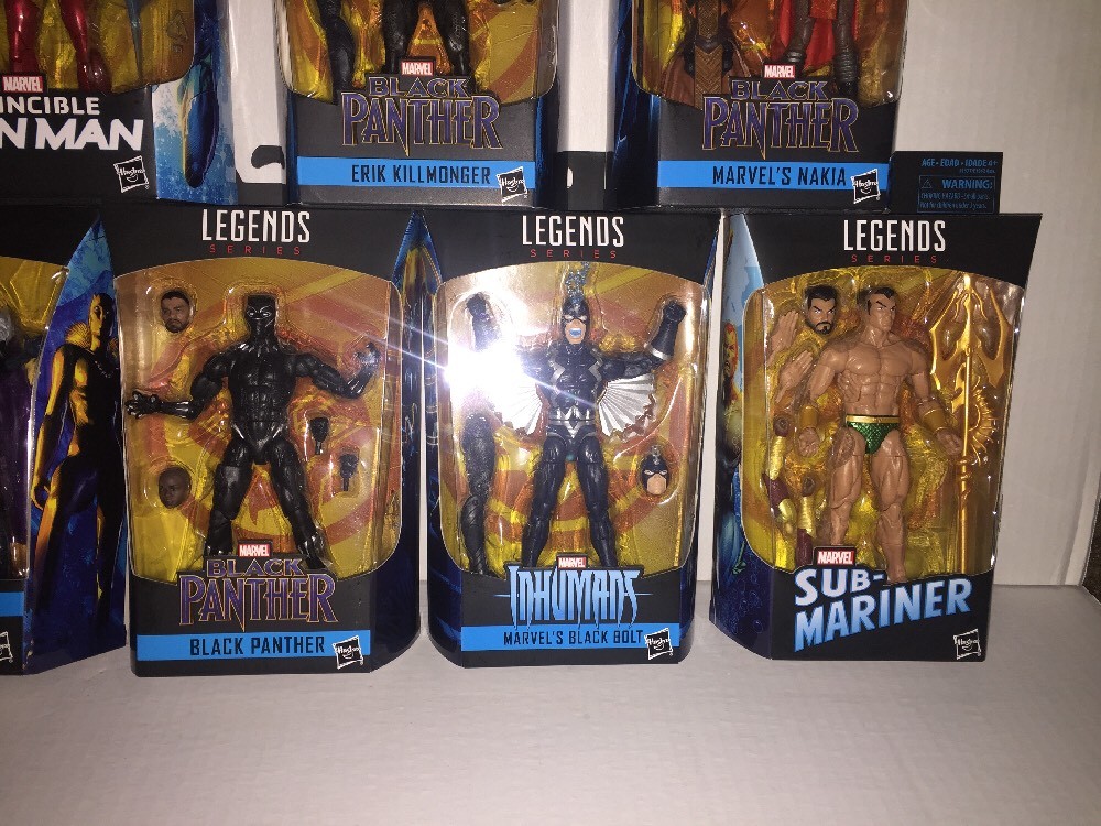 COMPLETE Marvel Legends Entire Black Panther Wave + TRU & Walmart Exclusives