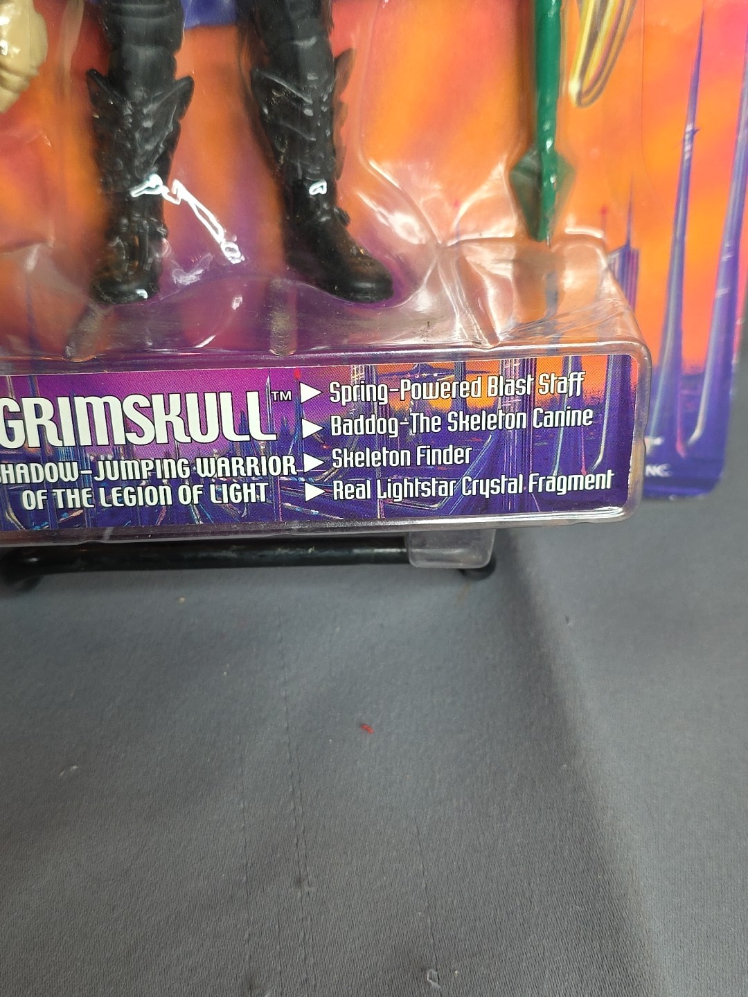 Skeleton Warriors Grimskull Re:Play 2002 Sealed MOC Rare Action Figure Toy