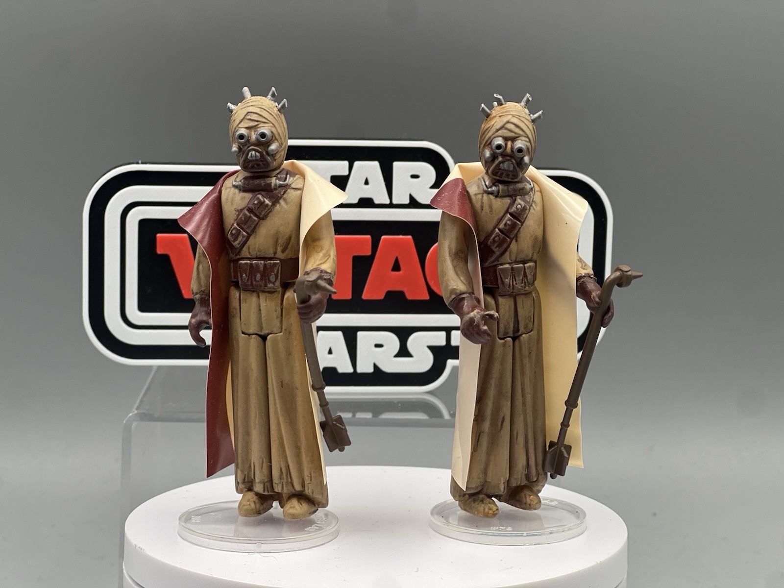 Vintage Customs Star Wars Tuskin Raider Sandperson Kenner 3.75”