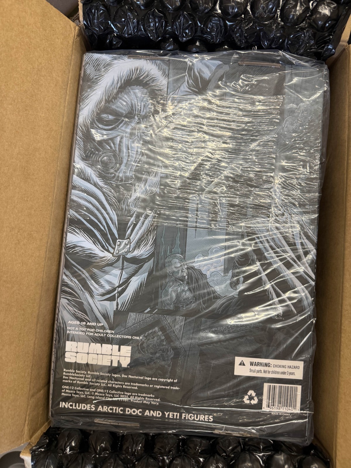 Mezco One:12 Doc Nocturnal and the Case of the Shrieking Yeti Exclusive In Hand
