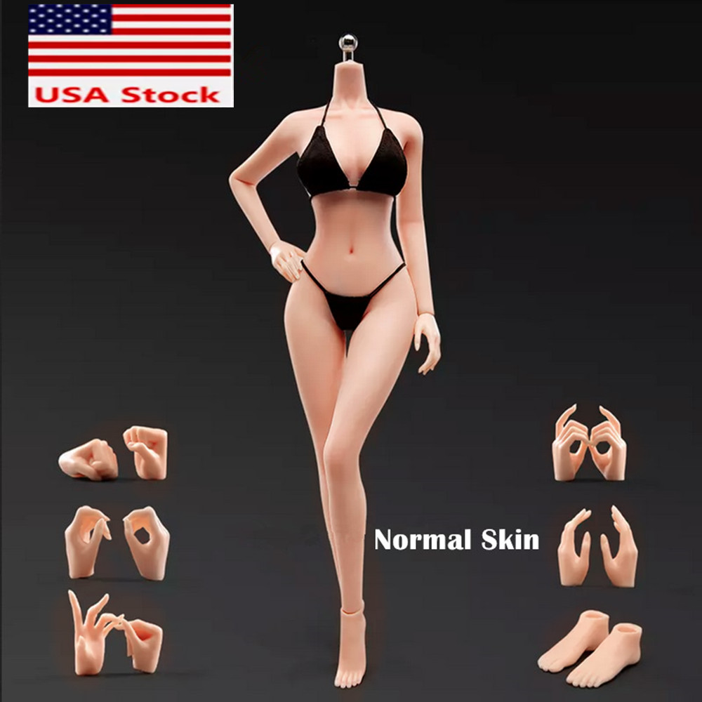 1/6 Normal Large Breast Super Flexible Seamless Body 12 » Makeup Female Figure