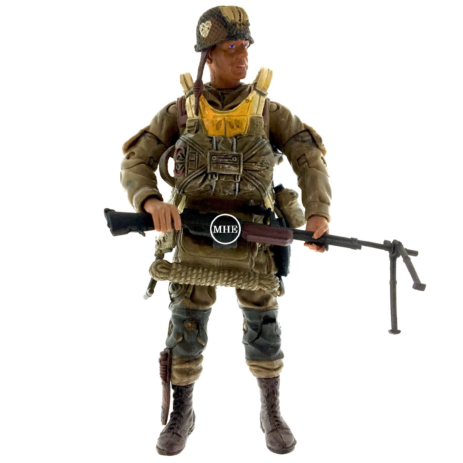 1:18 Blue Box Toys BBi Elite Force WWII US Army Jump Ready D-Day Paratrooper