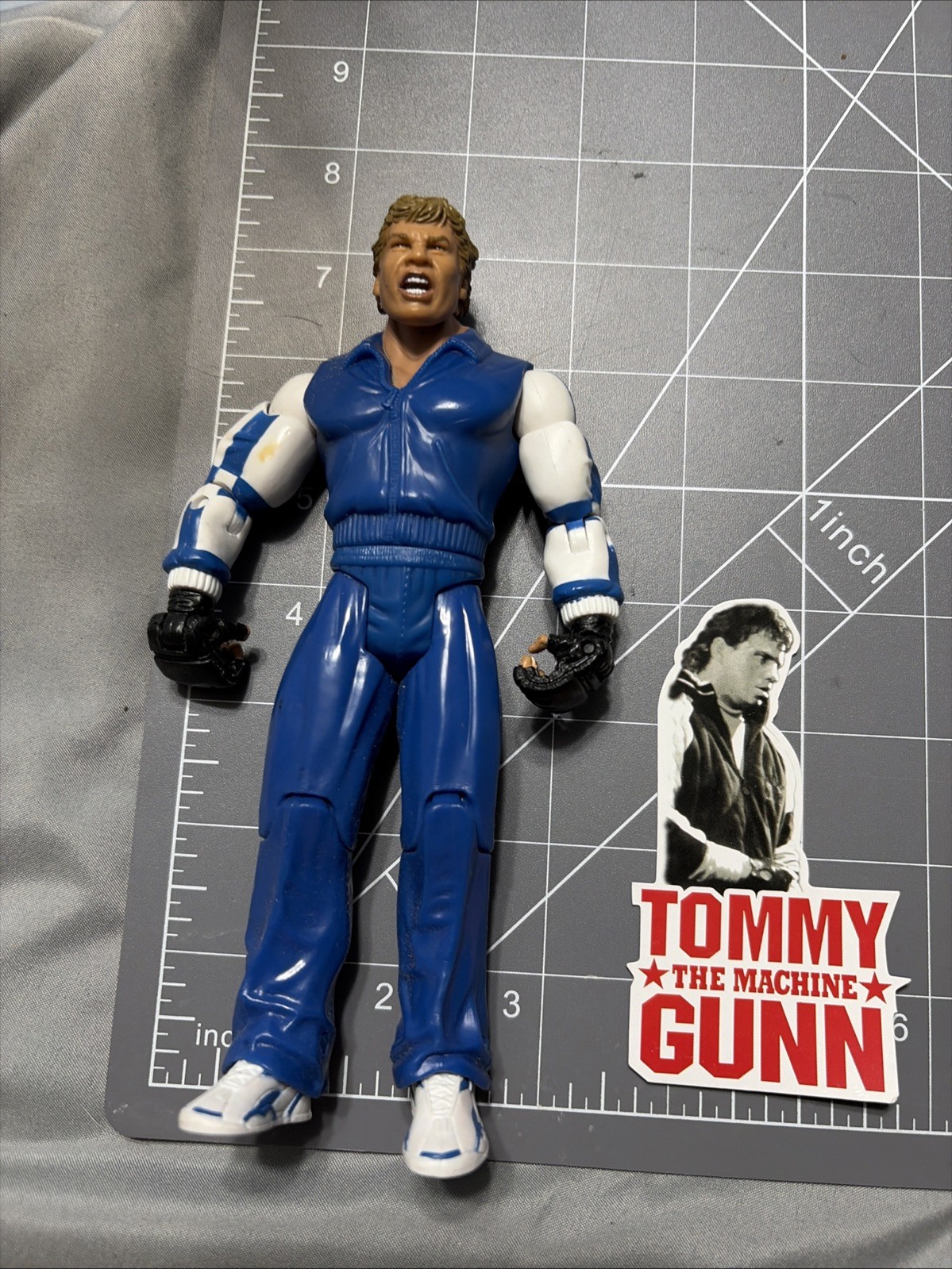 Rocky V TOMMY THE MACHINE GUNN Action Figure Jakks Pacific Series 2 Rare