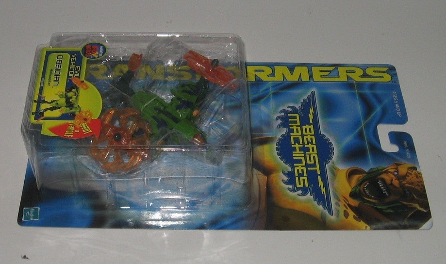 OBSIDIAN Transformers Beast Machines MOC Hasbro Basic wars EVIL VEHICON