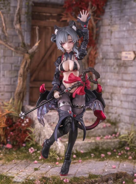 US🇺🇲- Witch of the Other World Hoshikawa Cat Black Hair 1/12 Action Figure NEW