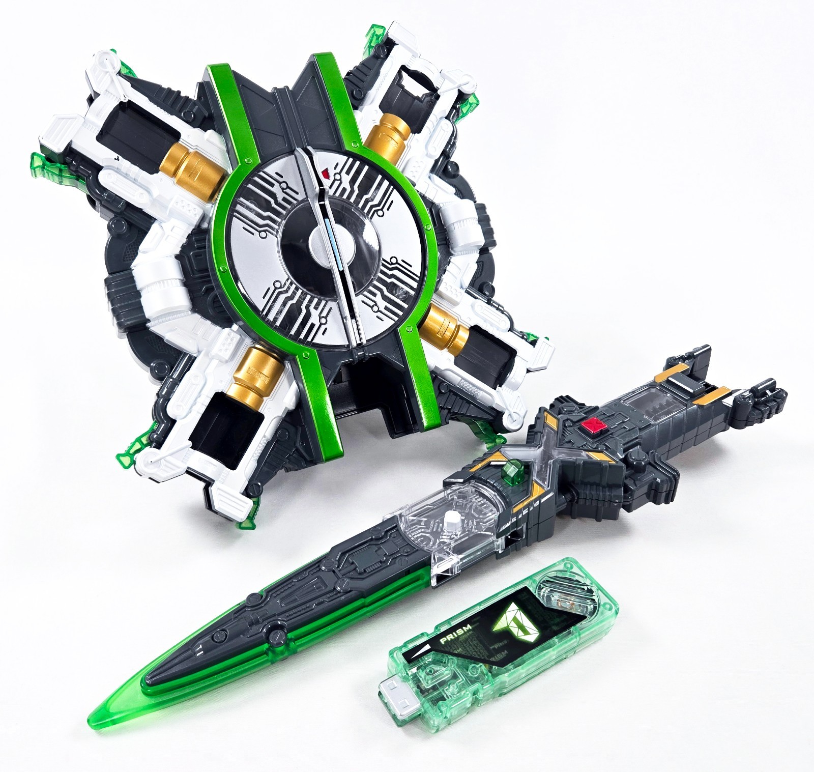 Kamen Rider W DX PRISM BICKER COMPLETE Bandai Japan Bikker Memory Sword Shield