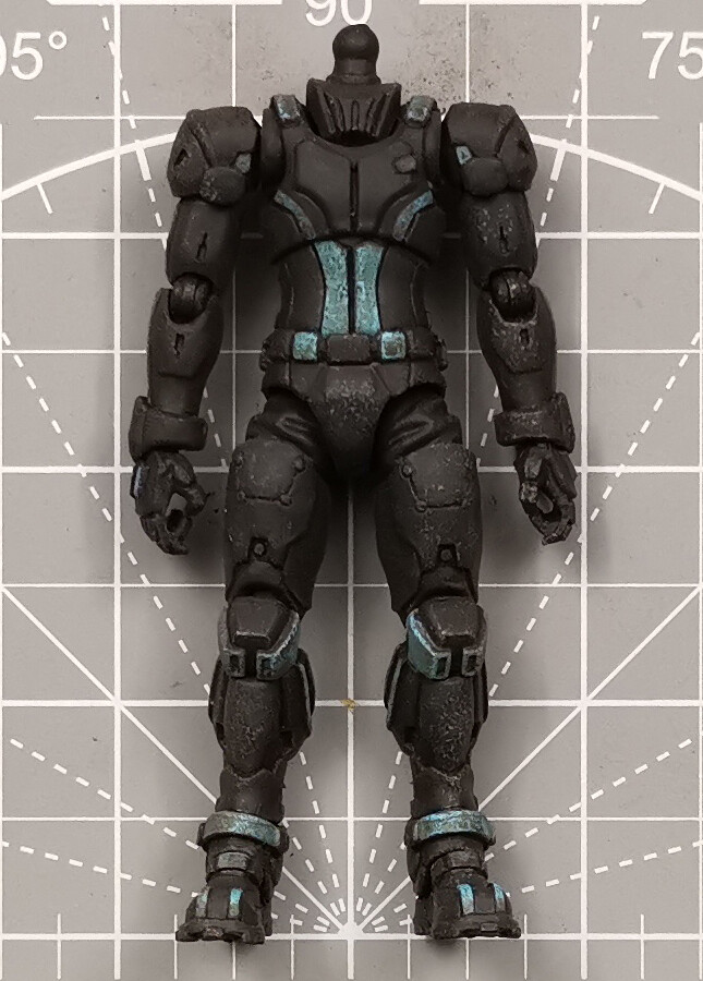 Acid Rain World Base Body Omanga G2 – 1/18 3.75&Prime; GI Joe