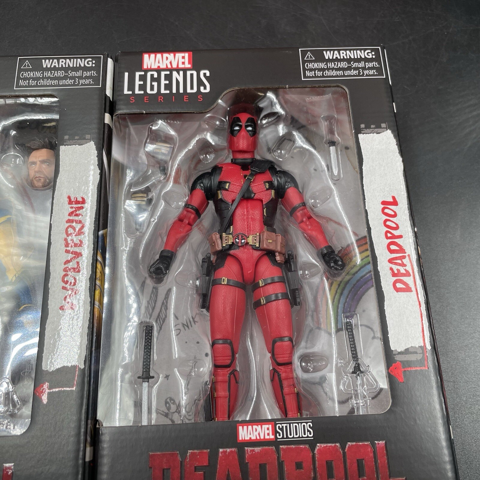 Marvel Legends Deadpool & Wolverine Movie Figures Set IN HAND Yellow MCU Hugh