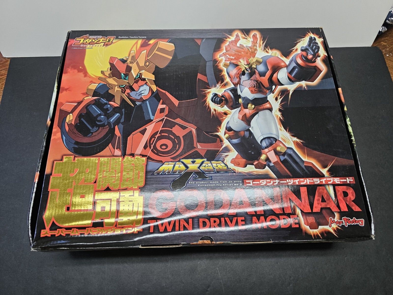 COMPLETE Godannar Twin Drive Chogokin Gokin Max Factory DieCast Figure US Seller