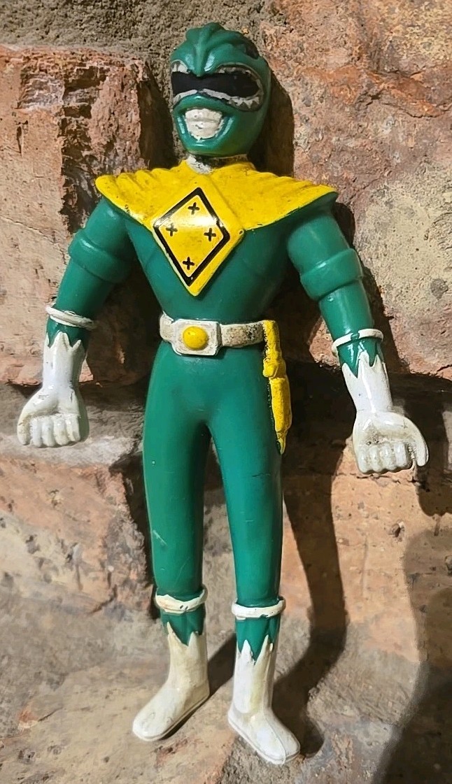 Power Ranger Bendable Toy 19 Green Ranger – ActionFigure 4.75in