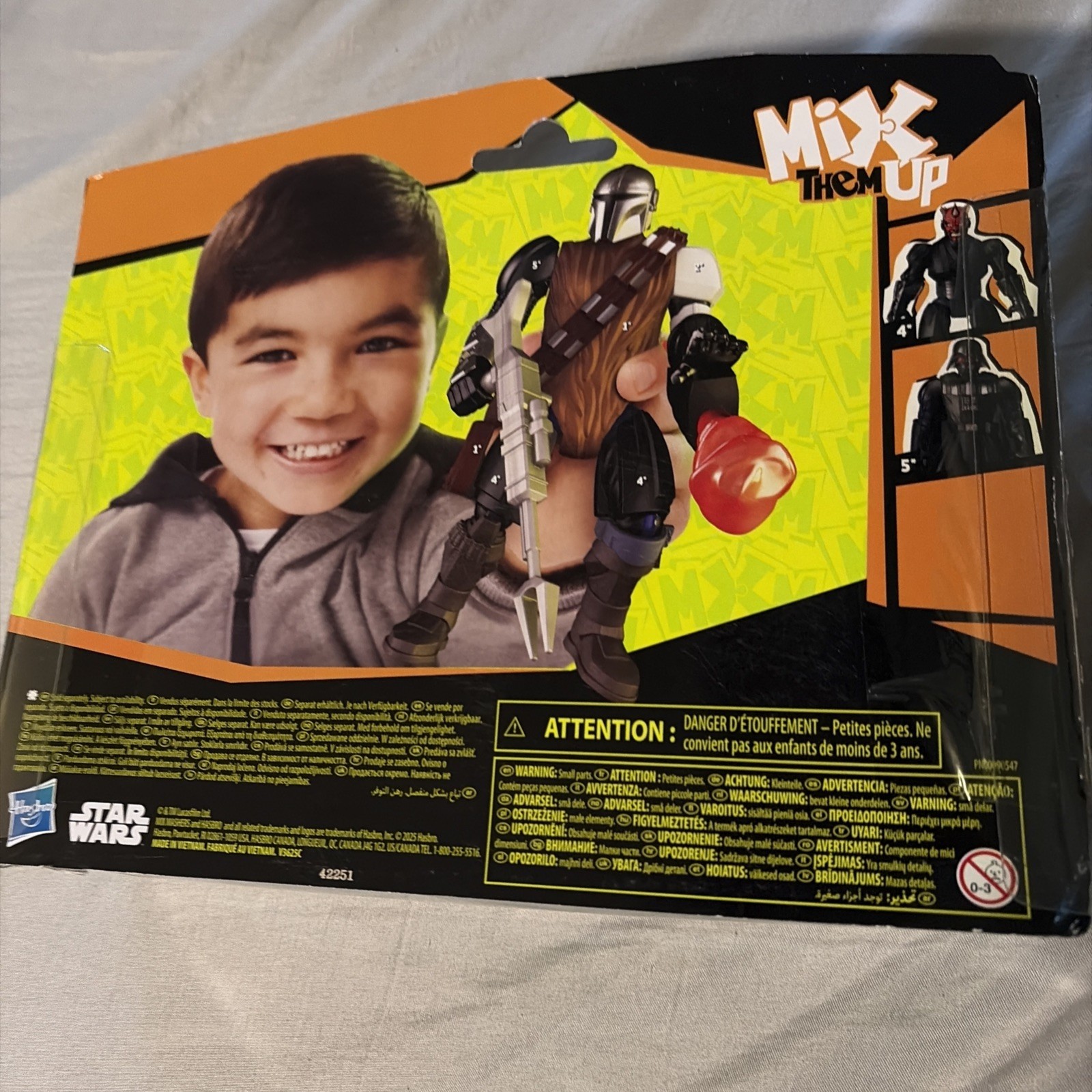 MixMashers Star Wars Customizable 5&Prime; Action Figure Mandalorine & Grogu 4+