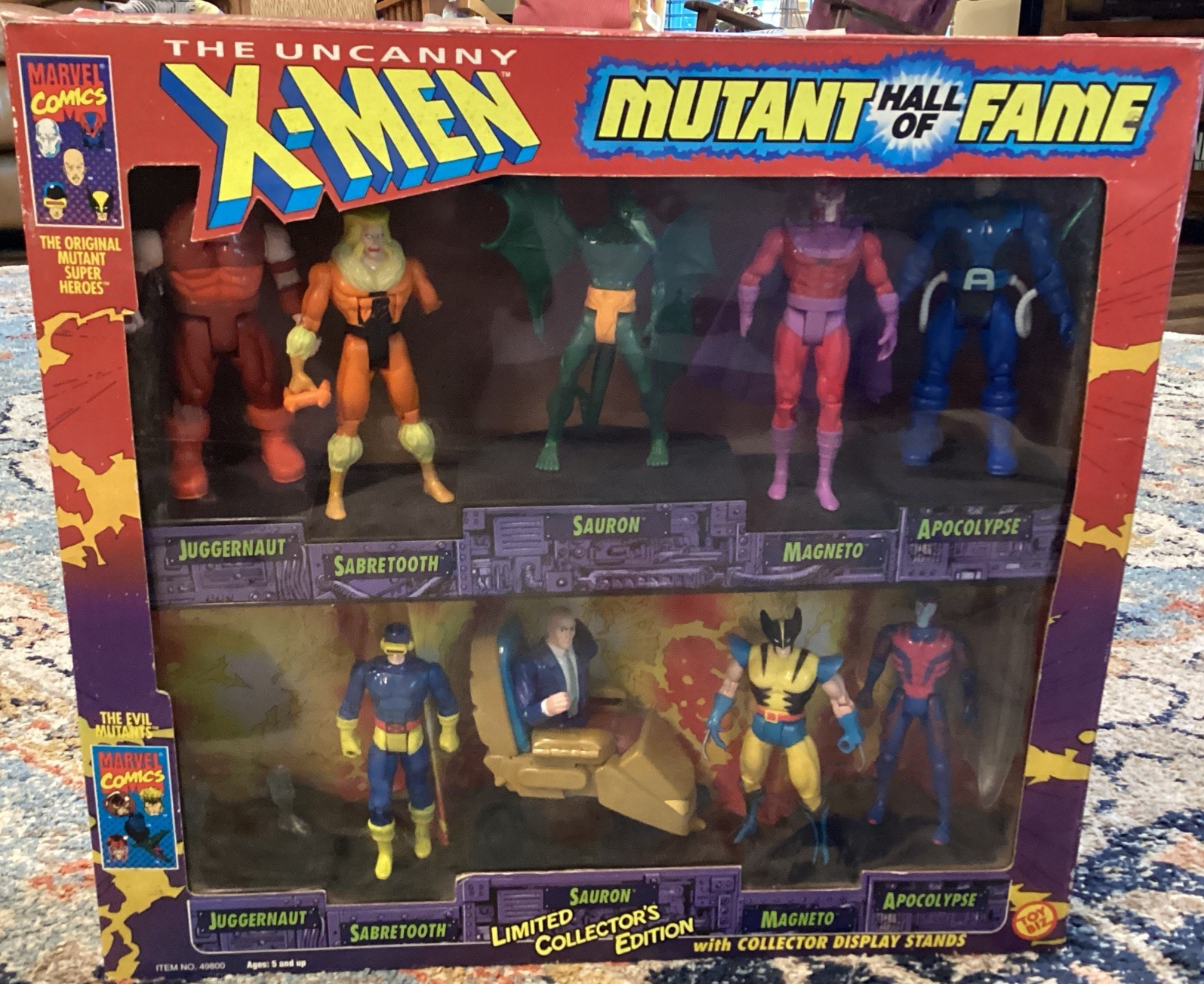 The Uncanny X-men Mutant Hall of Fame limited collector&rsquo;s edition