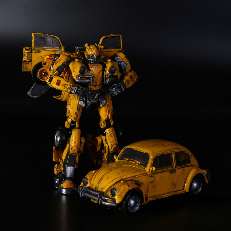 Transformers G1 Bumblebee Battle Damaged Paint Beetle Autobot 8.3&Prime; Action Figure