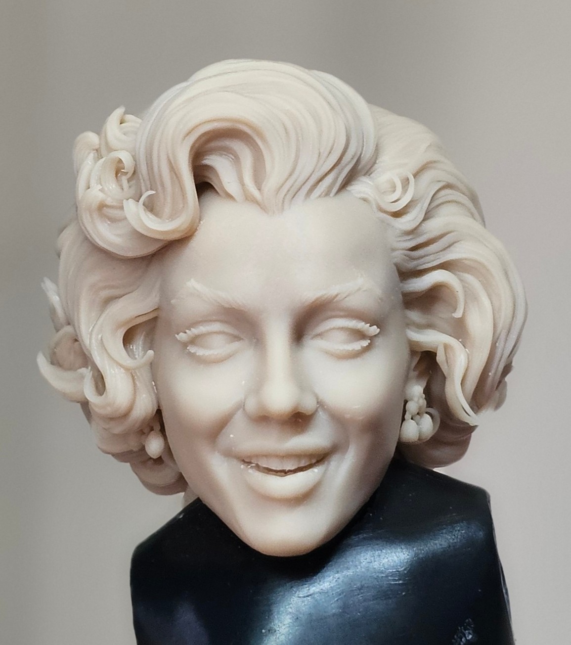 MARILYN MONROE CUSTOM HEAD SCULPT UNPAINTED 1/18 1/12 1/10 1/6