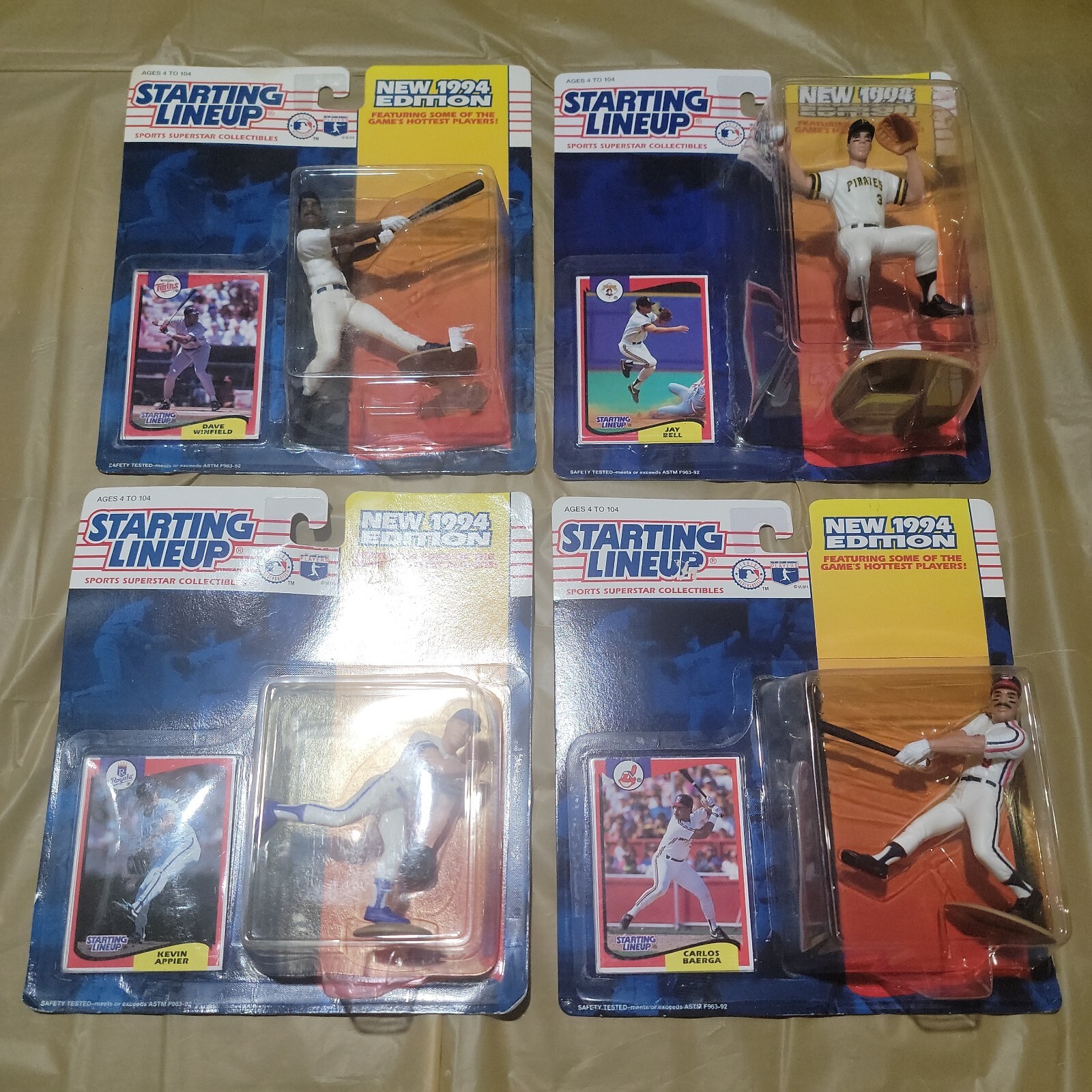 1994 Kenner Starting Lineup Baseball Set Break combined shipping