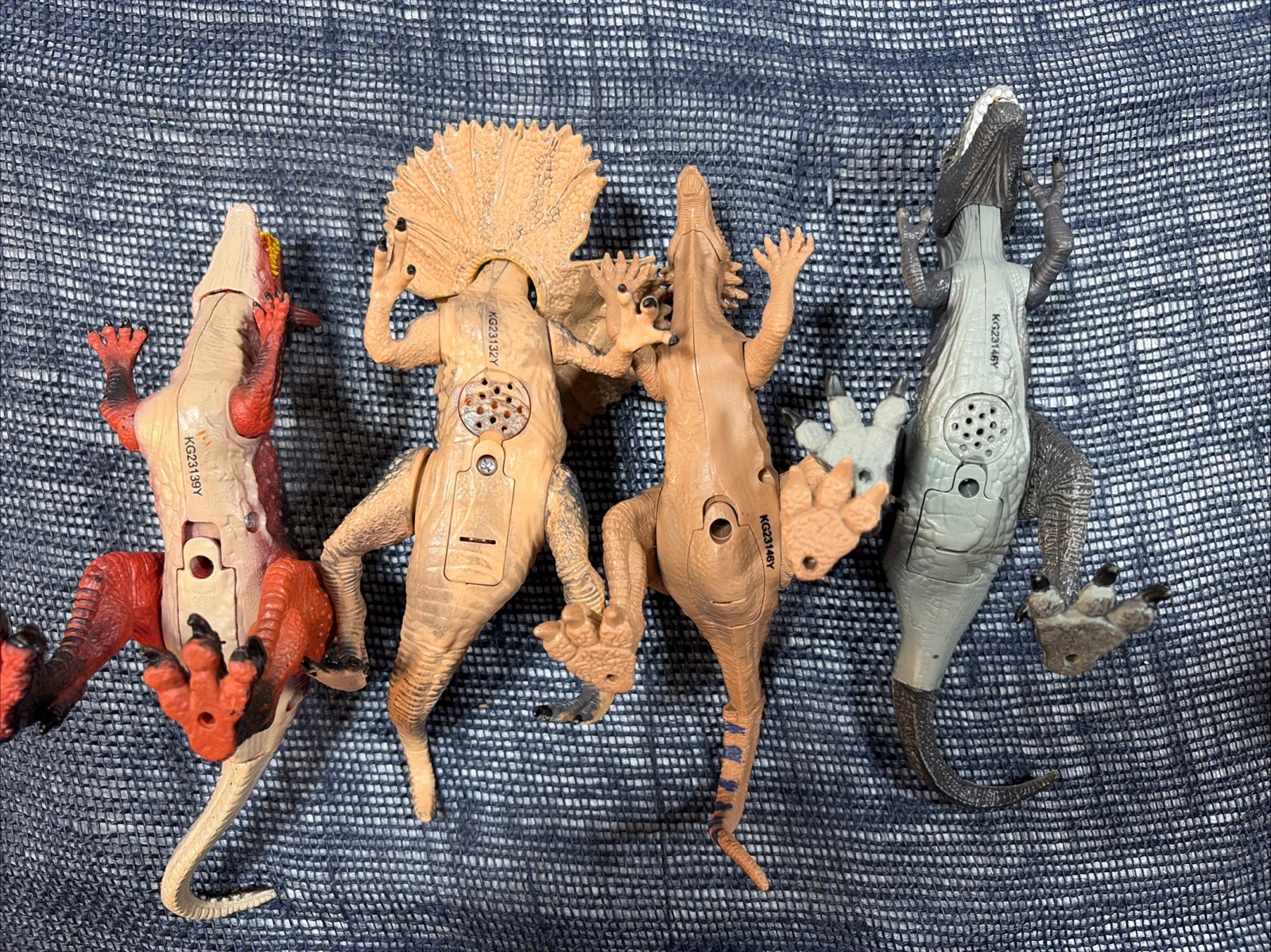 Kid Galaxy 6-inch Poseable Dragon Action Figures Set of 4