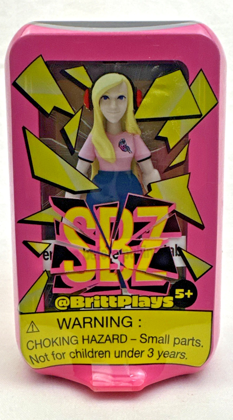 ScreenBreakZ Brittplays 4.5&Prime; Collectible Figure SEALED