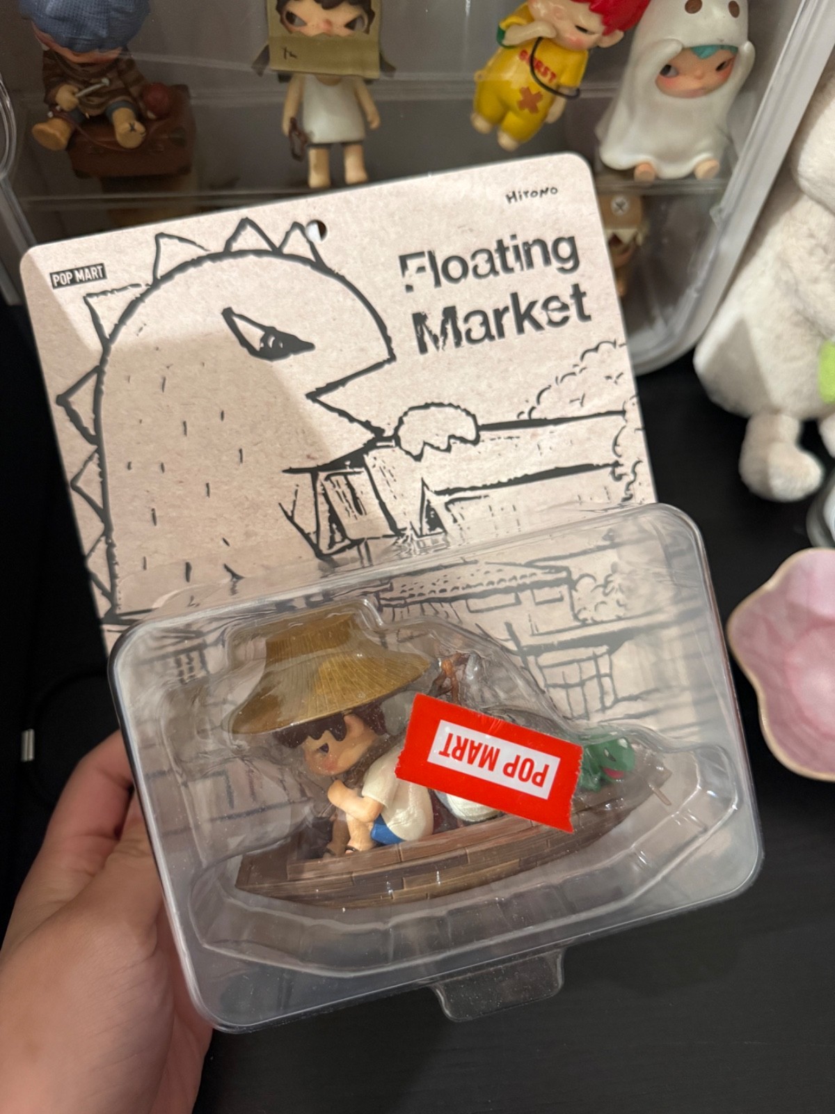 Authentic Hirono Floating Market Figure POPMART THAILAND