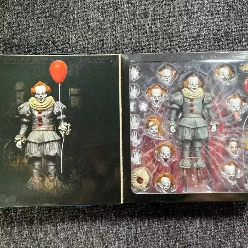 The Many Faces of Pennywise Clown IT 7&Prime; Action Figure New In Stock
