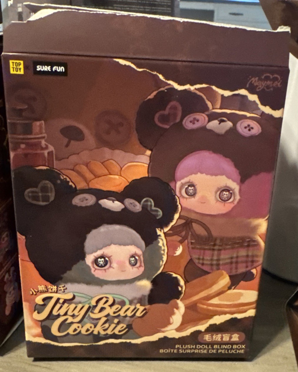 Maymei Tiny Bear Cookie Series Card Confirmed « Ginger Coca Cola » Sealed Bag