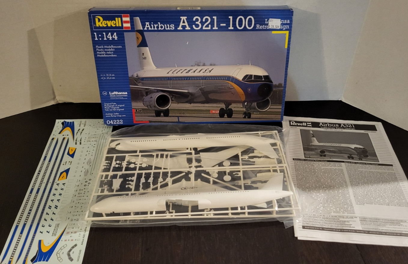 Airbus A321-100 1:144 REVELL Military Model Kit NEW Unbuilt