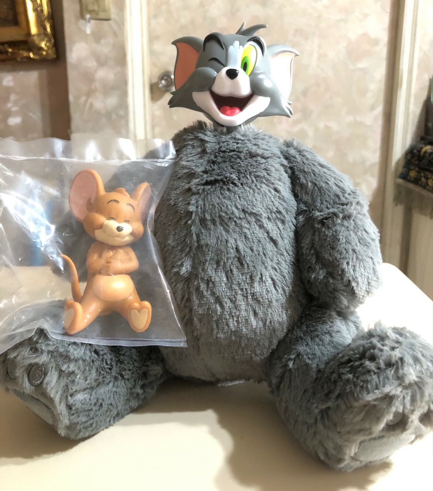 SOAP STUDIO TOM & JERRY Plush Teddy Bear Doll FIGURE unvercover