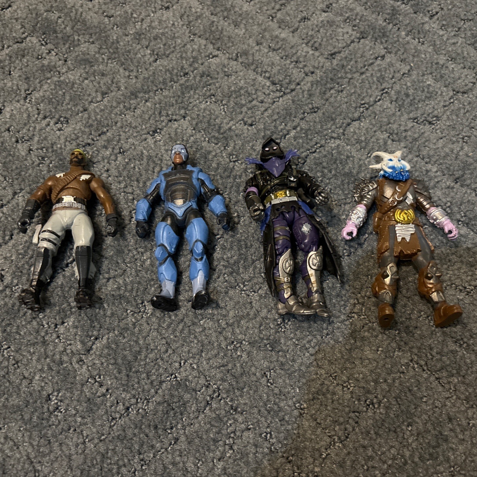 Jazwares Fortnite Action Figure Lot of 4 – Bandolier Carbide Raven Ragnarock