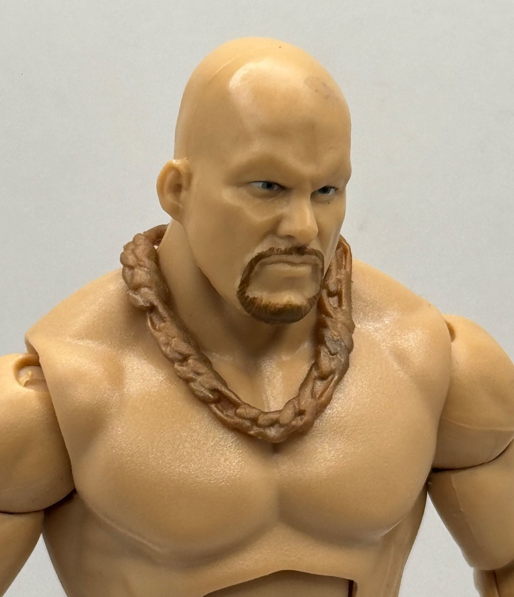 WWE Bronze Copper Chain Necklace Accessory Mattel Figure Clothes 1/12 O2