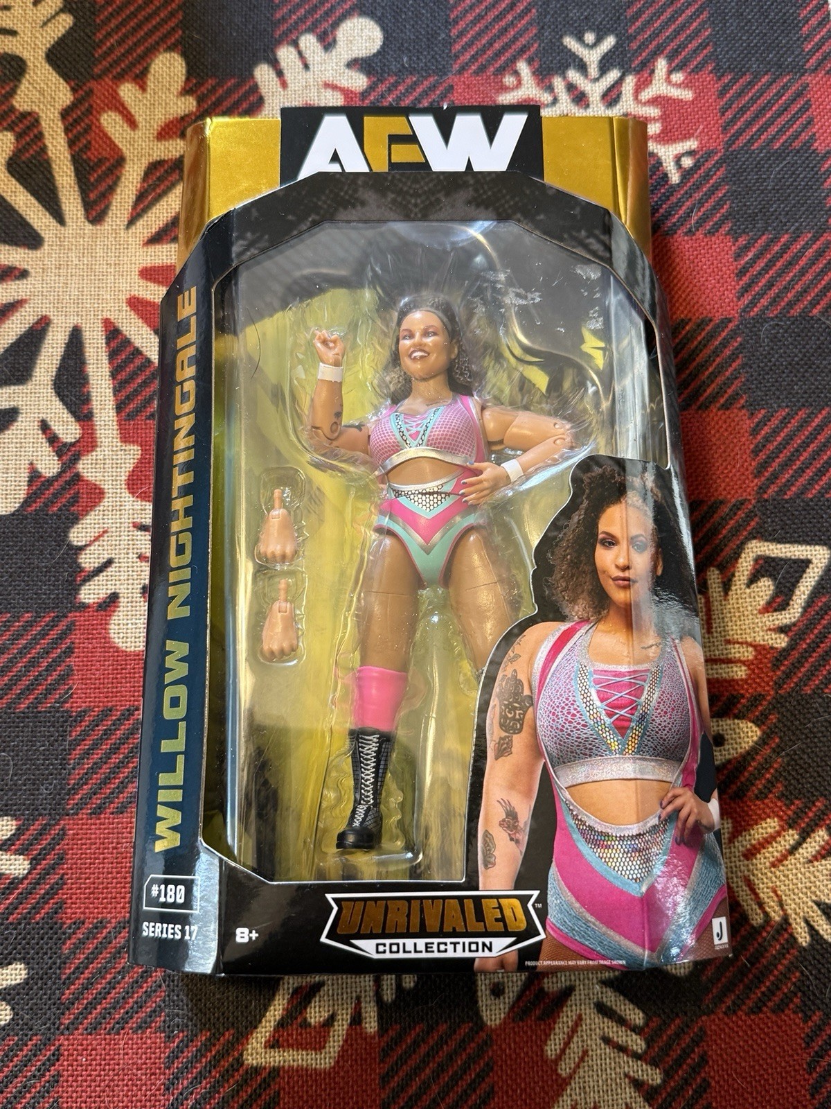 Willow Nightingale 6&Prime; AEW All Elite Wrestling Unrivaled Series 17 #180