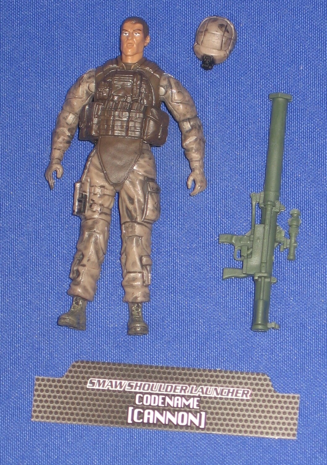 Marine Recon SMAW Launcher Cannon 4&Prime; Action Figure Loose Elite Force 1:18 BBI