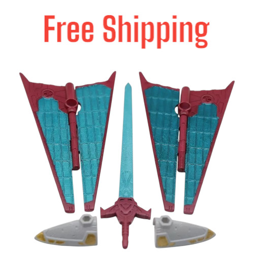 DIY Upgrade Kit Wings Weapon Foot For Legacy Cybertron Vector Prime
