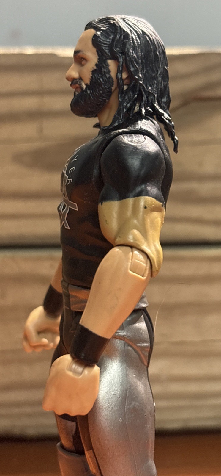 2017 Seth Rollins Kingslayer Shield Action Figure Mattel WWE NXT. Wrestling Fig